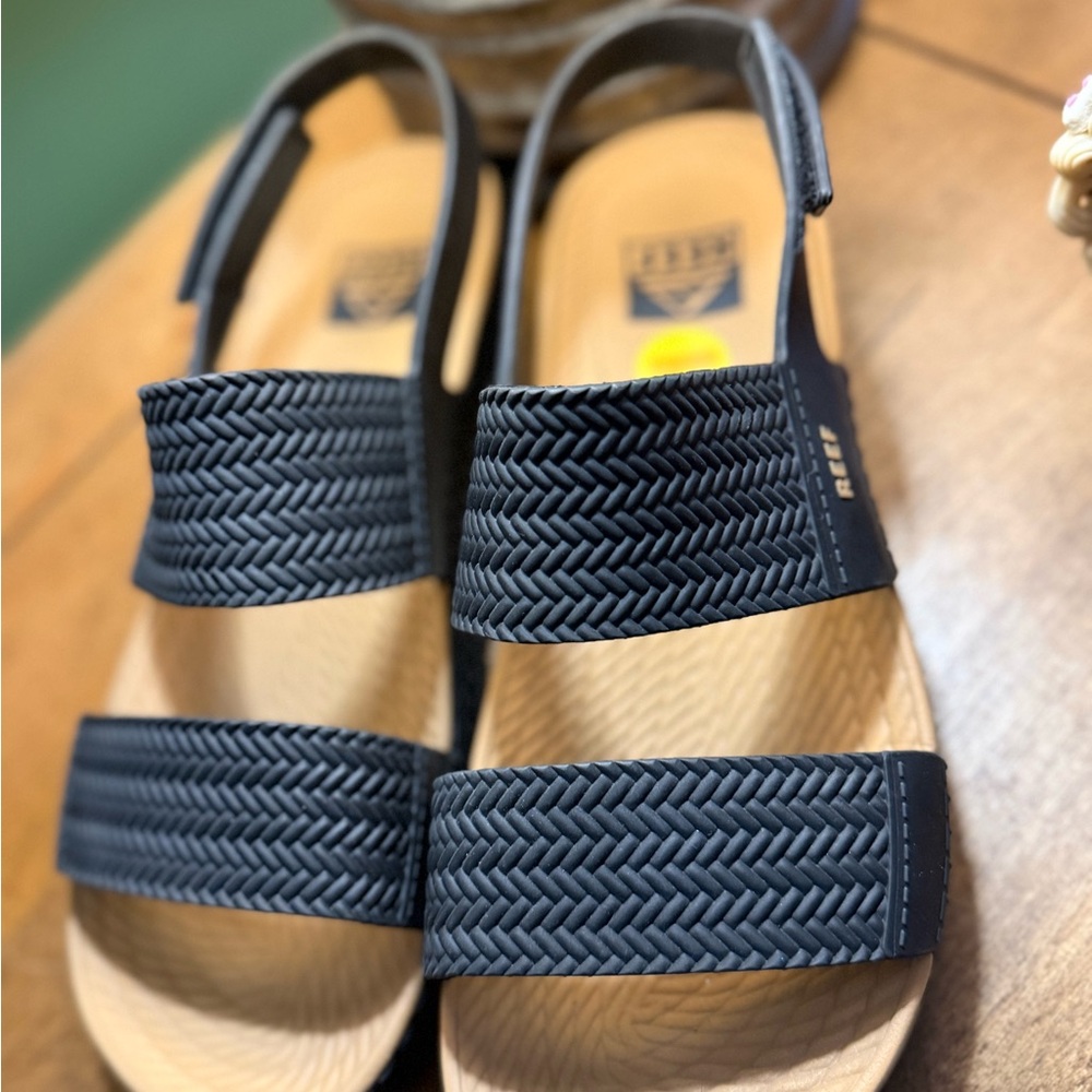 Reef Black and beige Woven Sandals - Picture 3 of 6